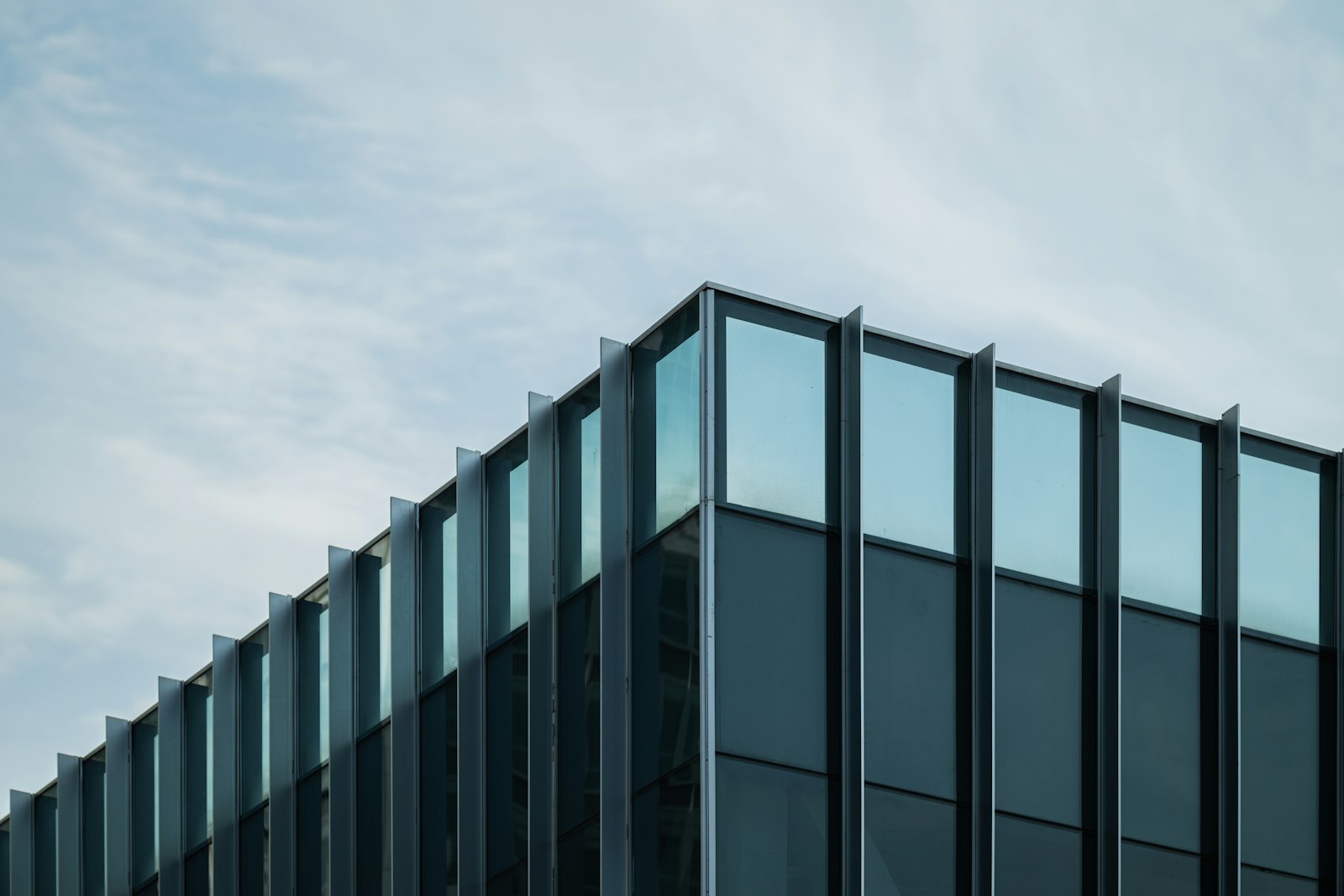 Modern commercial building